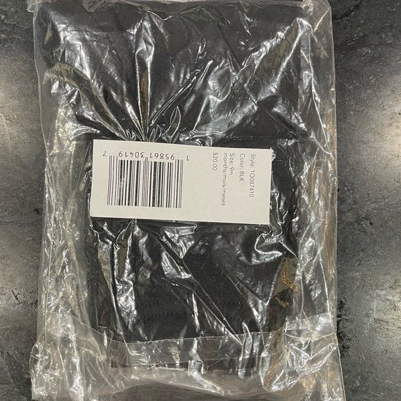 Carter’s cozy fleece leggings black 9 months - Picture 3 of 5